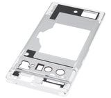 Replacement Mid-Frame Housing Compatible with Google Pixel 6 Pro (Cloudy White)