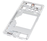 Replacement Mid-Frame Housing Compatible with Google Pixel 6 Pro (Cloudy White)
