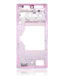 Replacement Mid-Frame Housing Compatible with Google Pixel 6 Pro (Rose Quartz)