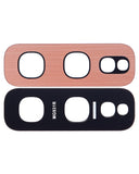 Replacement Back Camera Lens (Glass Only) With Adhesive Compatible with Samsung Galaxy S10E (Flamingo Pink)
