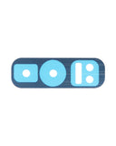 Replacement Back Camera Lens (Glass Only) With Adhesive Compatible with Samsung Galaxy S10E (Yellow)