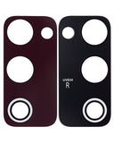 Replacement Back Camera Lens (Glass Only) With Adhesive Compatible with Samsung Galaxy S20 FE 4G / 5G (Cloud Red)