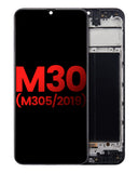 Replacement OLED Assembly With Frame Compatible with Samsung Galaxy M30 (M305 / 2019) (Aftermarket Plus) (All Colors)