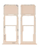 Replacement Single Sim Card Tray Compatible with Samsung Galaxy A13 (A135 / 2022) (Peach)