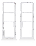 Replacement Dual Sim Card Tray Compatible with Samsung Galaxy A13 (A135 / 2022) (White)