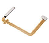 Replacement Fingerprint Reader With Flex Cable Compatible with Motorola Moto G71 5G (XT2169 / 2022) (Silver)