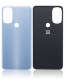 Replacement Back cover Glass Compatible with Motorola Moto G71 5G (XT2169 / 2022) (Arctic Blue)