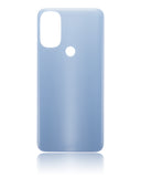 Replacement Back cover Glass Compatible with Motorola Moto G71 5G (XT2169 / 2022) (Arctic Blue)