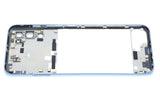Replacement Mid-Frame Housing Compatible with Motorola Moto G71 5G (XT2169 / 2022) (Arctic Blue)