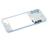 Replacement Mid-Frame Housing Compatible with Motorola Moto G71 5G (XT2169 / 2022) (Arctic Blue)