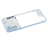 Replacement Mid-Frame Housing Compatible with Motorola Moto G71 5G (XT2169 / 2022) (Arctic Blue)