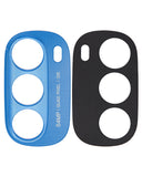 Replacement Back Camera Lens Bracket Compatible with Motorola Moto G71 5G (XT2169 / 2022) (Arctic Blue)