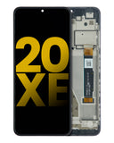 Replacement LCD Assembly With Frame Compatible with TCL 20 XE (Refurbished) (All Colors)