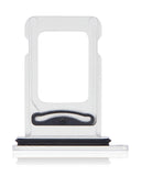 Replacement Dual Sim Card Tray Compatible with Apple iPhone XR (White)