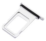 Replacement Dual Sim Card Tray Compatible with Apple iPhone XR (White)