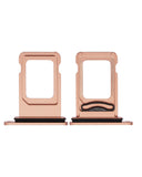 Replacement Dual Sim Card Tray Compatible with Apple iPhone XR (Coral)