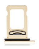 Replacement Dual Sim Card Tray Compatible with Apple iPhone XR (Yellow)