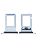 Replacement Dual Sim Card Tray Compatible with Apple iPhone XR (Blue)