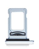 Replacement Dual Sim Card Tray Compatible with Apple iPhone XR (Blue)