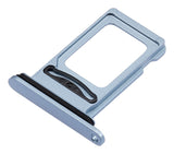 Replacement Dual Sim Card Tray Compatible with Apple iPhone XR (Blue)