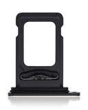 Replacement Dual Sim Card Tray Compatible with Apple iPhone XR (Black)