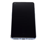 Replacement OLED Assembly With Frame Compatible with OnePlus 9RT 5G (Refurbished) (Nano Silver)