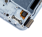 Replacement OLED Assembly With Frame Compatible with OnePlus 9RT 5G (Refurbished) (Nano Silver)