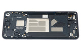 Replacement OLED Assembly With Frame Compatible with OnePlus 9RT 5G (Refurbished) (Hacker Black)