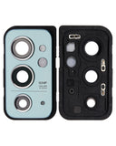Replacement Back Camera Lens With Cover Bezel Ring Compatible with OnePlus 9RT 5G (Blue)