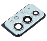 Replacement Back Camera Lens With Cover Bezel Ring Compatible with OnePlus 9RT 5G (Blue)