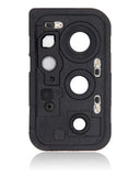 Replacement Back Camera Lens With Cover Bezel Ring Compatible with OnePlus 9RT 5G (Hacker Black)