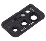 Replacement Back Camera Lens With Cover Bezel Ring Compatible with OnePlus 9RT 5G (Hacker Black)