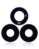 Replacement Back Camera Lens (Glass Only) With Adhesive Compatible with Motorola Moto G Power (XT2165 / 2022) (10 Pack)