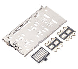 Replacement Sim Card Reader Compatible with Motorola Moto G22 (XT2231 / 2022) / TCL 30 SE (4 Piece Set)