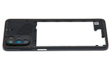 Replacement Mid-Frame Housing Compatible with Motorola Moto G22 (XT2231 / 2022) (Cosmic Black)