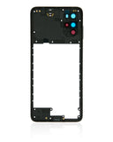 Replacement Mid-Frame Housing Compatible with Motorola Moto G22 (XT2231 / 2022) (Cosmic Black)