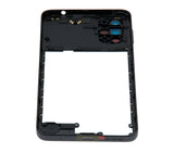 Replacement Mid-Frame Housing Compatible with Motorola Moto G22 (XT2231 / 2022) (Cosmic Black)
