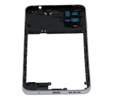 Replacement Mid-Frame Housing Compatible with Motorola Moto G22 (XT2231 / 2022) (Pearl White)