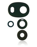 Replacement Back Camera Lens (Glass Only) Compatible with Motorola Moto G22 (XT2231 / 2022) (4 Piece Set)