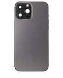 Replacement Back Housing W/ Small Parts Compatible with Apple iPhone 13 Pro Max (US Version) (Used OEM Pull: Grade A) (Graphite)