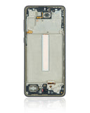 Replacement LCD Assembly With Frame Compatible with Samsung Galaxy A33 5G (A336 / 2022) (Refurbished) (Black)