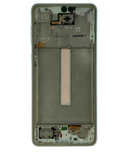 Replacement OLED Assembly With Frame Compatible with Samsung Galaxy A33 5G (A336 / 2022) (Service Pack) (Awesome White)