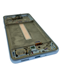 Replacement OLED Assembly With Frame Compatible with Samsung Galaxy A33 5G (A336 / 2022) (Service Pack) (Blue)