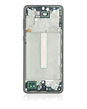 Replacement Mid-Frame Housing Compatible with Samsung Galaxy A33 5G (A336 / 2022) (Black)