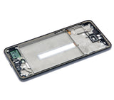 Replacement Mid-Frame Housing Compatible with Samsung Galaxy A33 5G (A336 / 2022) (Black)