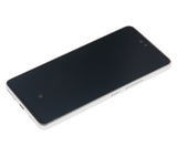 Replacement OLED Assembly With Frame Compatible with Samsung Galaxy A53 5G ( A536 / 2022) (Refurbished) (White)