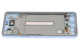 Replacement OLED Assembly With Frame Compatible with Samsung Galaxy A53 5G (A536 / 2022) (Refurbished) (Blue)