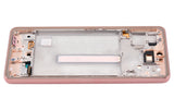 Replacement OLED Assembly With Frame Compatible with Samsung Galaxy A53 5G ( A536 / 2022) (Refurbished) (Peach)