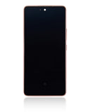 Replacement OLED Assembly With Frame Compatible with Samsung Galaxy A53 5G ( A536 / 2022) (Refurbished) (Peach)