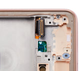 Replacement OLED Assembly With Frame Compatible with Samsung Galaxy A53 5G ( A536 / 2022) (Refurbished) (Peach)